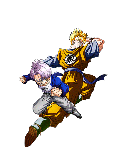 Super Saiyan Gohan (Future) & Trunks (Youth) (Future)