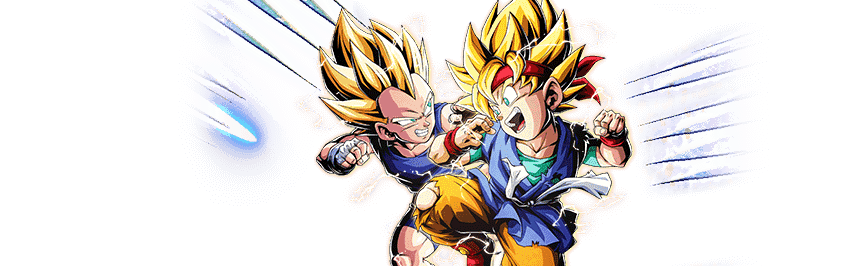 Super Saiyan Goku Jr. & 
Super Saiyan Vegeta Jr.