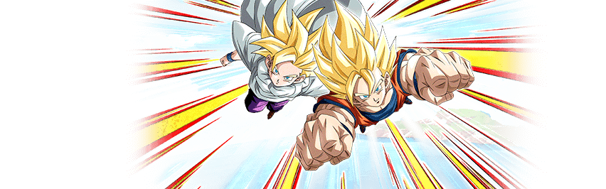 Super Saiyan Goku & Super Saiyan Gohan (Youth)