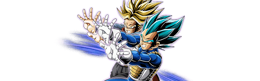 Super Saiyan God SS Vegeta & 
Super Saiyan Trunks (Future)