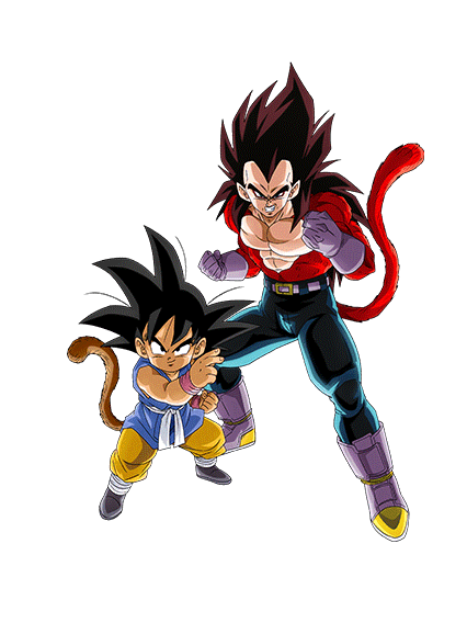 Goku (GT) & Super Saiyan 4 Vegeta