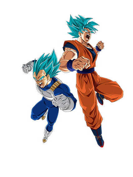 Super Saiyan God SS Goku &
Super Saiyan God SS Vegeta