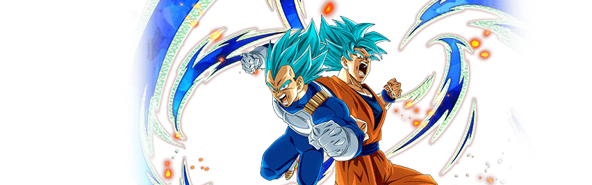 Super Saiyan God SS Goku &
Super Saiyan God SS Vegeta