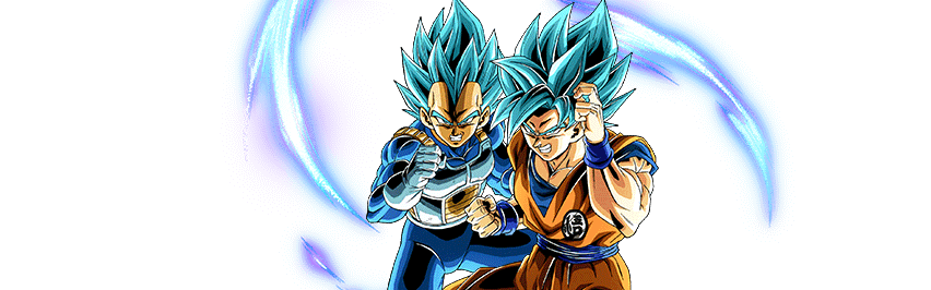 Super Saiyan God SS Goku & 
Super Saiyan God SS Vegeta