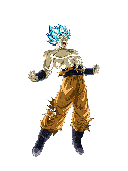 Super Saiyan God SS Goku (Universe Tree Power)