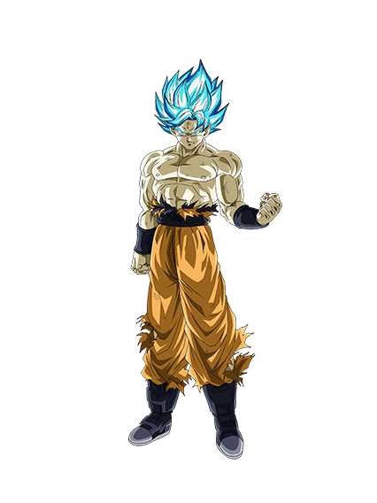 Super Saiyan God SS Goku (Universe Tree Power)