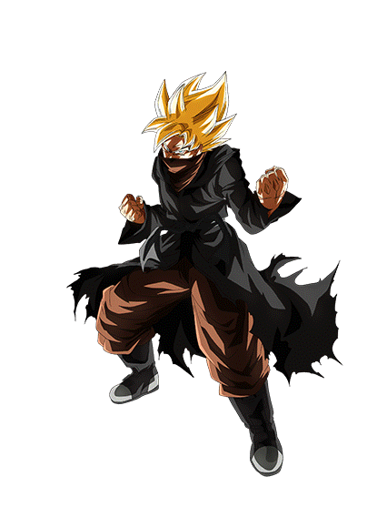 Warrior in Black (Super Saiyan) (Dark Dragon Ball Boost)
