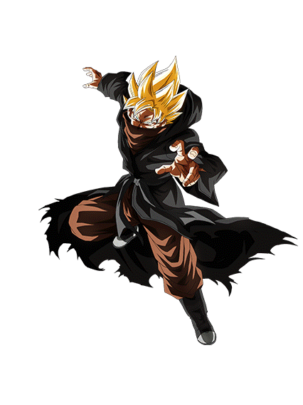 Warrior in Black (Super Saiyan) (Dark Dragon Ball Boost)