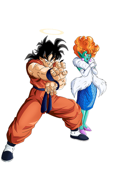 Yamcha (Angel) & Princess Snake