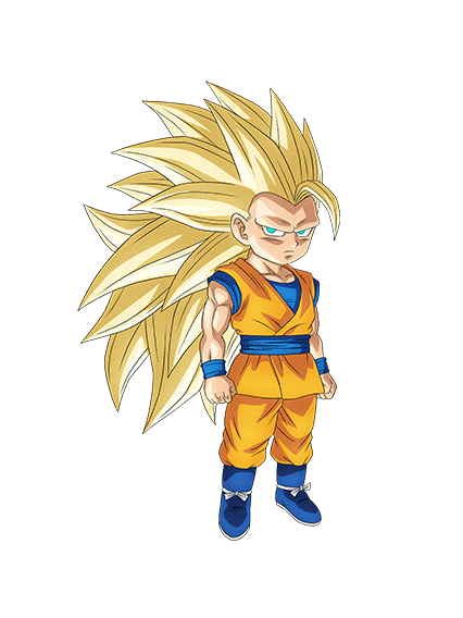 Super Saiyan 3 Goku (Mini) (DAIMA)