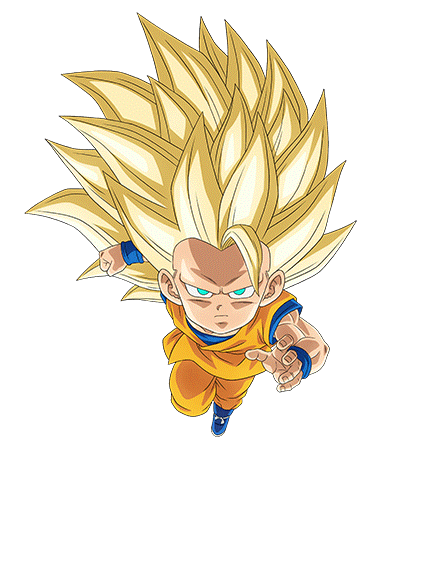 Super Saiyan 3 Goku (Mini) (DAIMA)