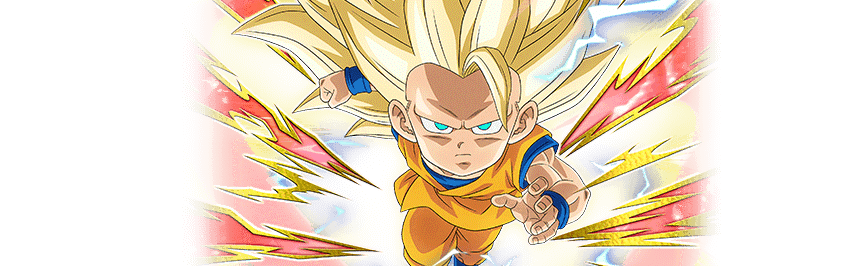Super Saiyan 3 Goku (Mini) (DAIMA)