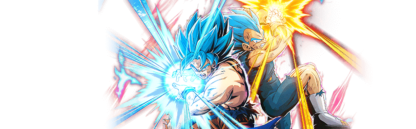 Super Saiyan God SS Goku & 
Super Saiyan God SS Vegeta