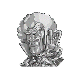 Hercule Statue (Silver)