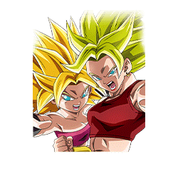 Super Saiyan Caulifla & Super Saiyan Kale