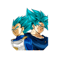 Super Saiyan God SS Goku & 
Super Saiyan God SS Vegeta