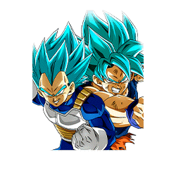 Super Saiyan God SS Goku & 
Super Saiyan God SS Vegeta