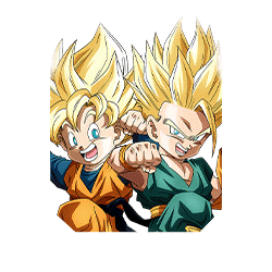 Super Saiyan Trunks (Kid) & Super Saiyan Goten (Kid)