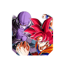 Hit & Super Saiyan God Goku