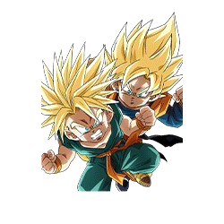 Super Saiyan Trunks (Kid) & Super Saiyan Goten (Kid)