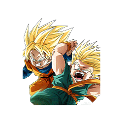 Super Saiyan Trunks (Kid) & Super Saiyan Goten (Kid)