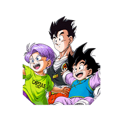 Gohan (Teen) & Goten (Kid) & Trunks (Kid)