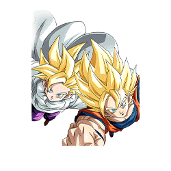 Super Saiyan Goku & Super Saiyan Gohan (Youth)