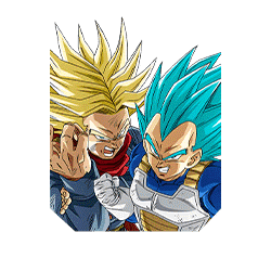 Super Saiyan God SS Vegeta & 
Super Saiyan Trunks (Future)