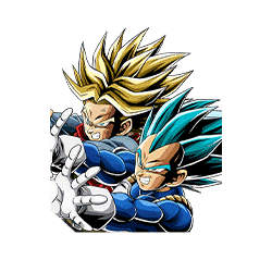 Super Saiyan God SS Vegeta & 
Super Saiyan Trunks (Future)