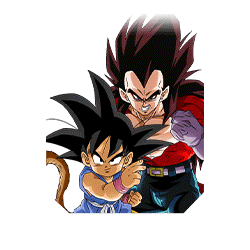 Goku (GT) & Super Saiyan 4 Vegeta
