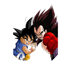 Goku (GT) & Super Saiyan 4 Vegeta