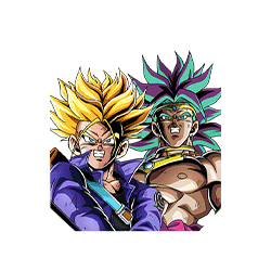 Super Saiyan Trunks (Teen) & Super Saiyan Broly