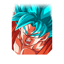 Super Saiyan God SS Goku (Kaioken)