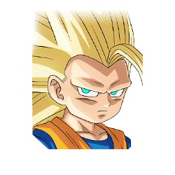 Super Saiyan 3 Goku (Mini) (DAIMA)