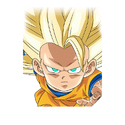 Super Saiyan 3 Goku (Mini) (DAIMA)