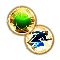 Skill Orb Evasion + Lv. 1, Recovery Boost + Lv. 5 