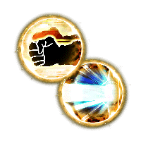 Skill Orb Combo Attack + Lv. 3, Super Attack Boost + Lv. 4