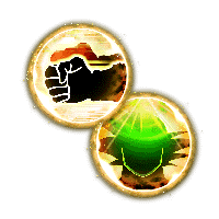 Skill Orb Combo Attack + Lv. 1, Recovery Boost + Lv. 4