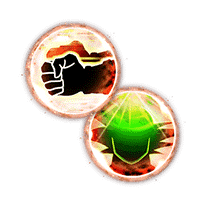 Skill Orb Combo Attack + Lv. 1, Recovery Boost + Lv. 2
