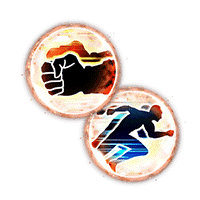 EX Skill Orb Combo Attack + Lv. 2, Evasion + Lv. 1