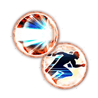 Skill Orb Evasion + Lv. 1, Super Attack Boost + Lv. 2