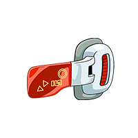 Old-Model Scouter (Red)