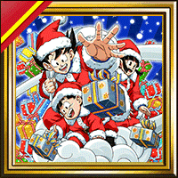 Christmas Presents from Goku's Family Wallpaper Thumbnail