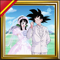Goku and Chi-Chi's Wedding Wallpaper Thumbnail