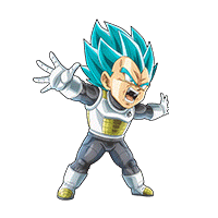 Super Saiyan God SS Vegeta