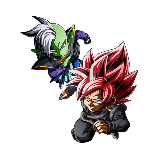 Goku Black (Super Saiyan Rosé) & Zamasu