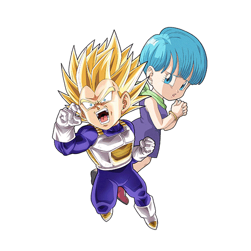 Super Saiyan 2 Vegeta & Bulma