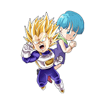 Super Saiyan 2 Vegeta & Bulma
