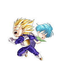 Super Saiyan 2 Vegeta & Bulma
