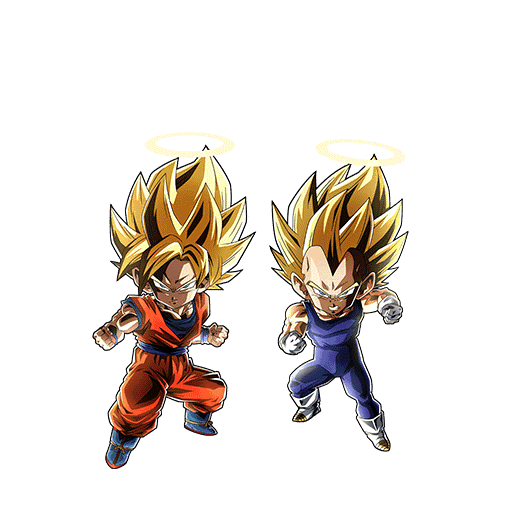 Super Saiyan Goku (Angel) &
Super Saiyan Vegeta (Angel)